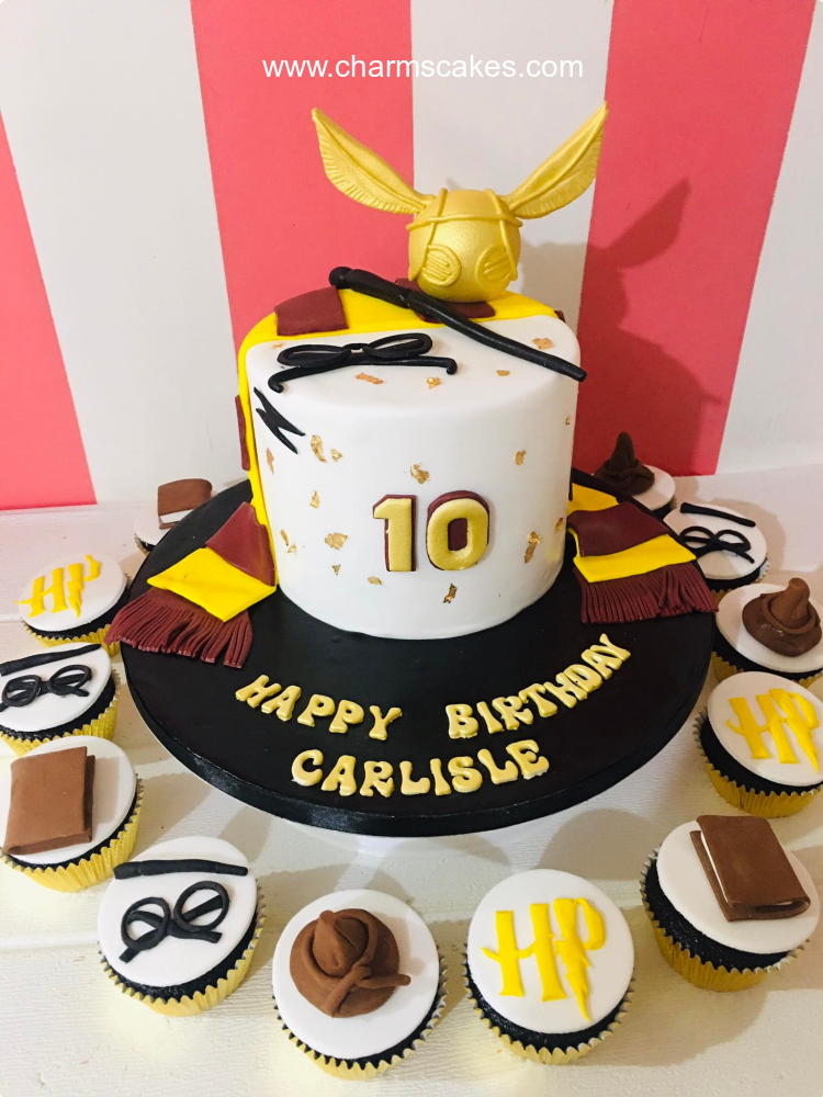 Carl Harry Potter Custom Cake