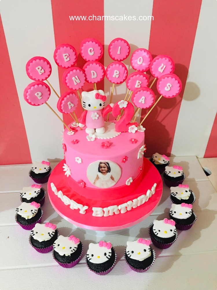 Precious Hello Kitty Custom Cake