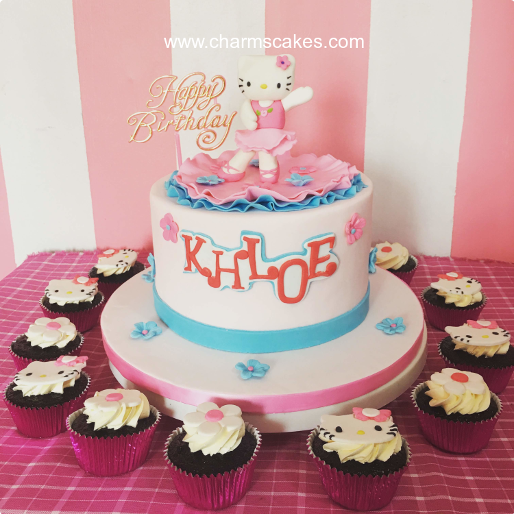 Hello Kitty Klhoe Hello Kitty Custom Cake