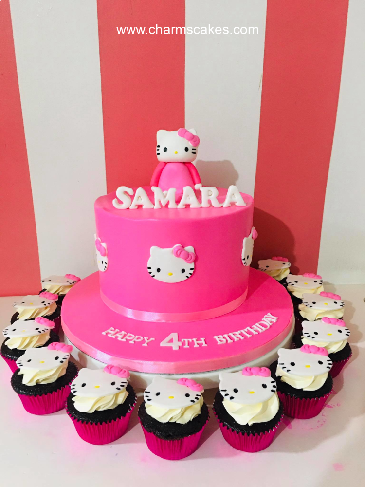 Samara's Hello Kitty Custom Cake