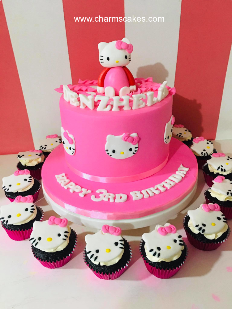 Denzhelle's Hello Kitty Custom Cake