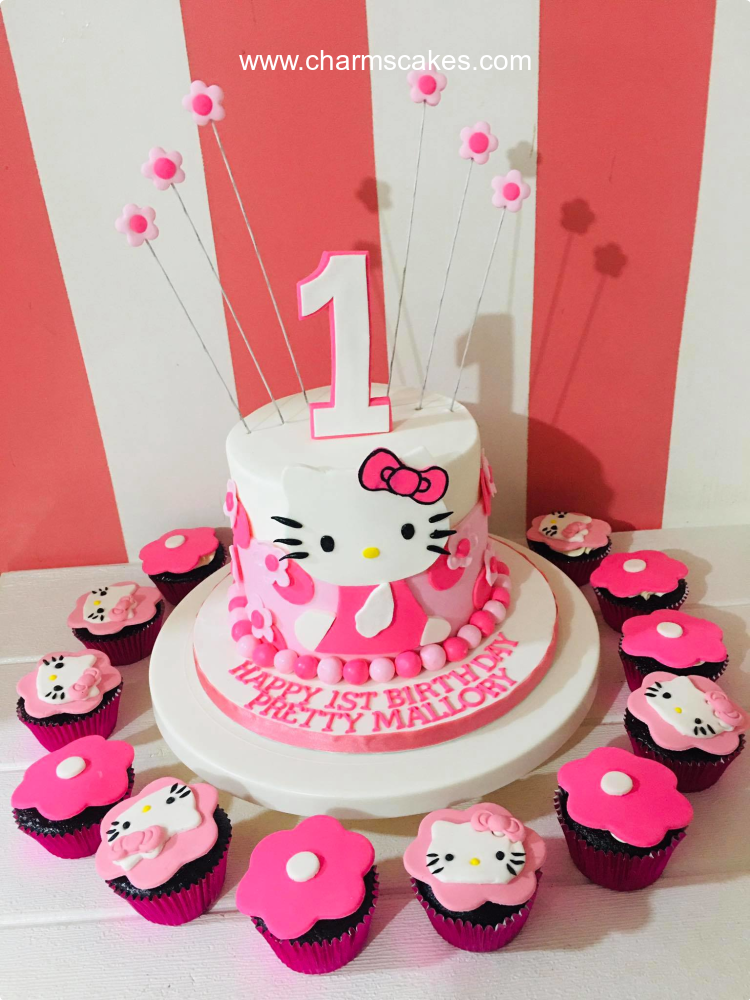 Mallory's Hello Kitty Custom Cake