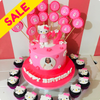 Precious Hello Kitty Custom Cake