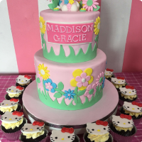 Hello Kitty Cake - Maddison Hello Kitty Custom Cake