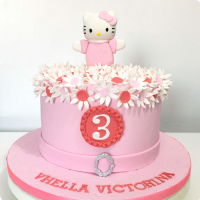 Vhella Hello Kitty Custom Cake