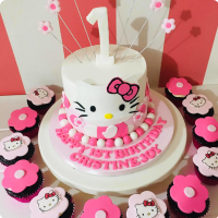 Joy's Hello Kitty Custom Cake