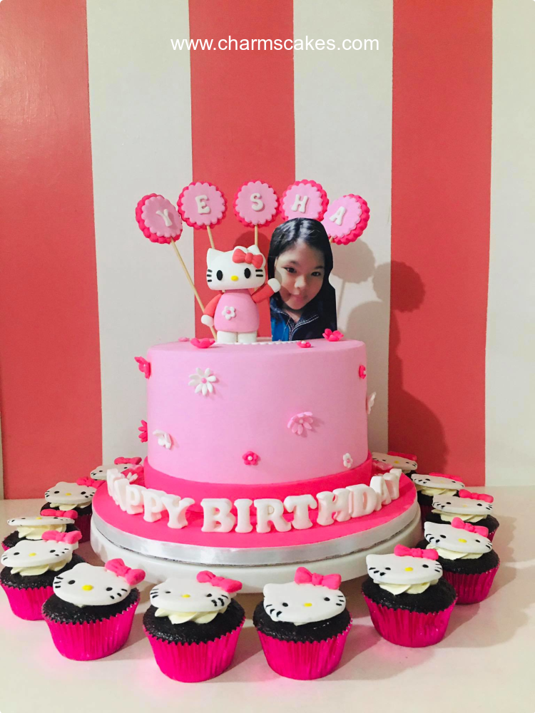 Yesha Hello Kitty Custom Cake