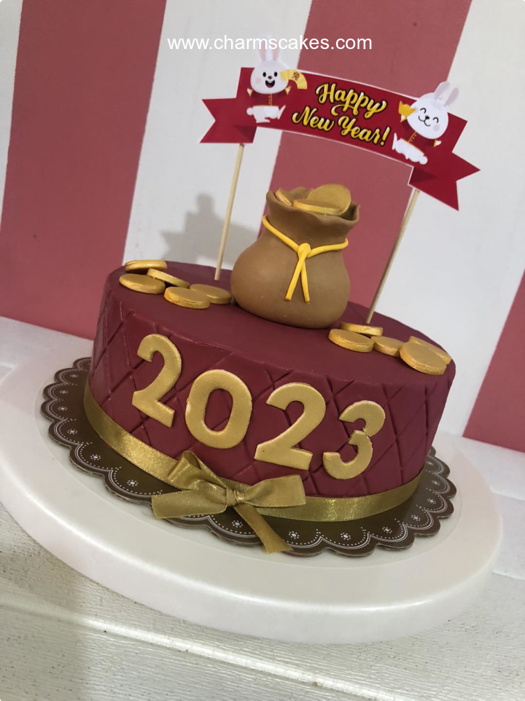 Lucky Cake 2023 Holidays Custom Cake