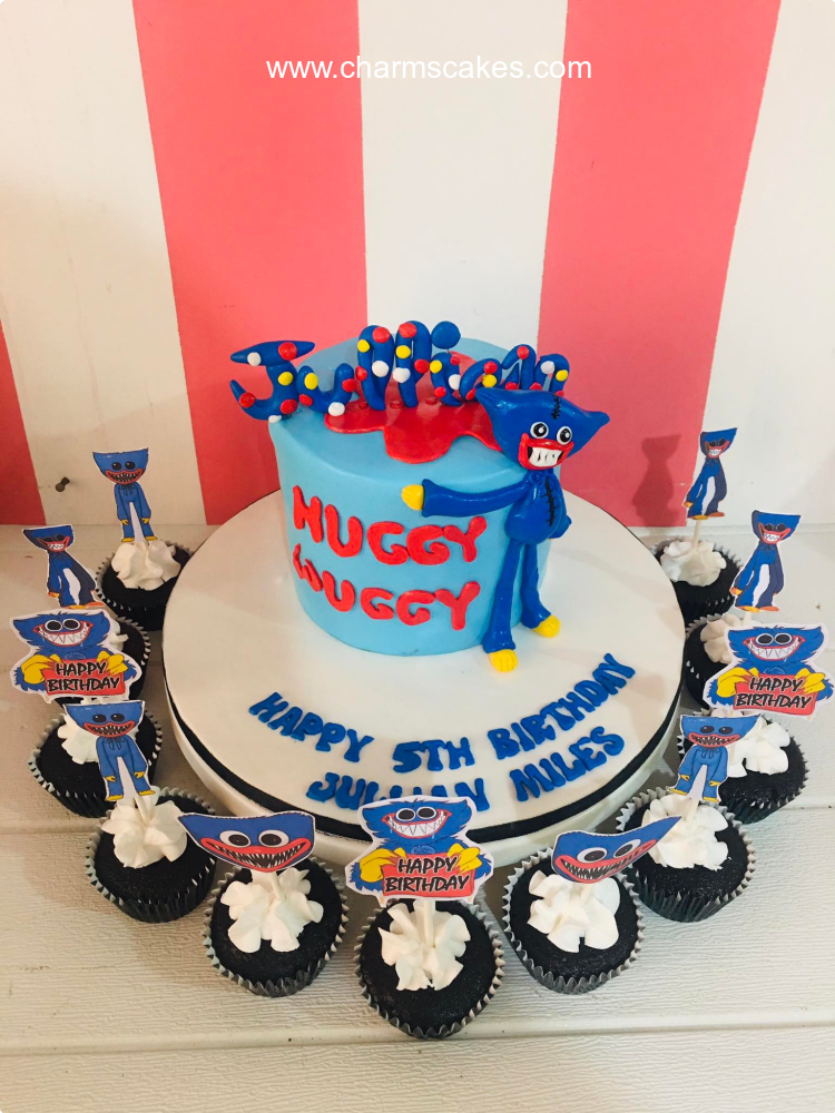 Huggy Wuggy Huggy Wuggy Custom Cake