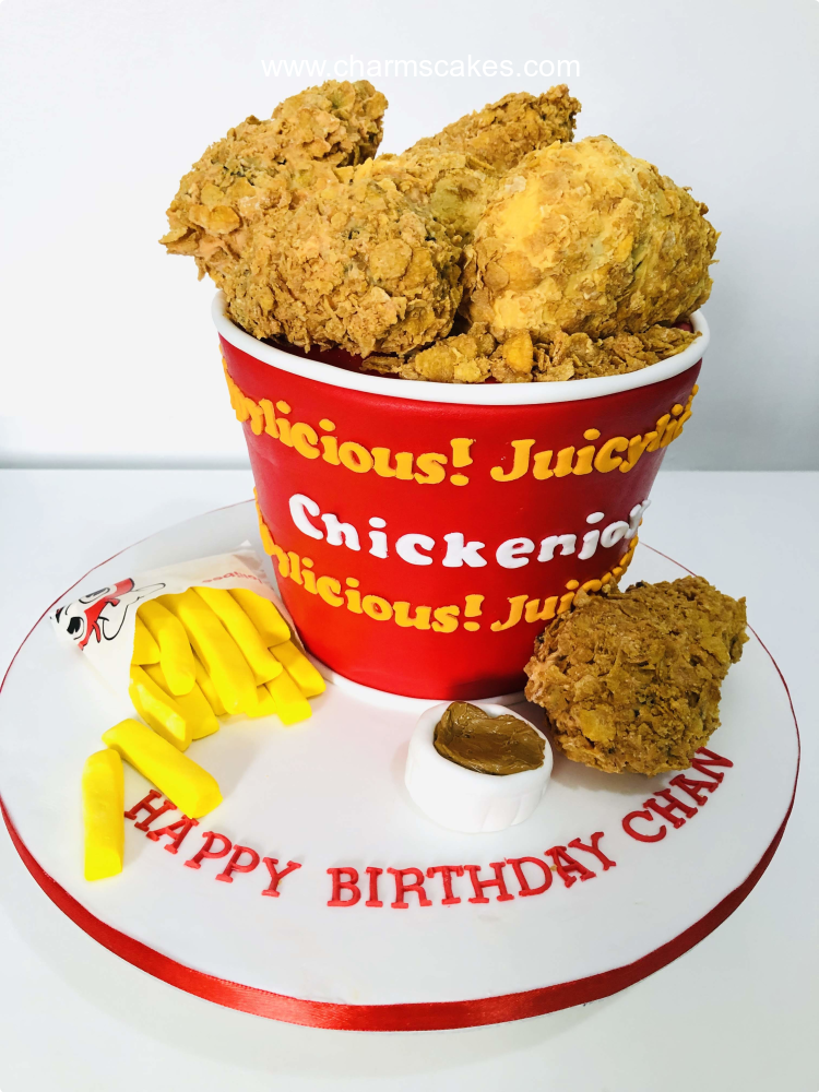 Jollibee Bucket Jollibee Custom Cake