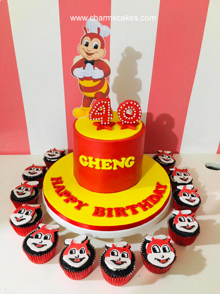 Cheng Jollibee Custom Cake