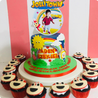 Aden's Jollibee Custom Cake