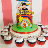 Ethan's Jollibee Custom Cake