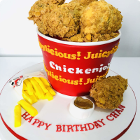 Jollibee Bucket Jollibee Custom Cake