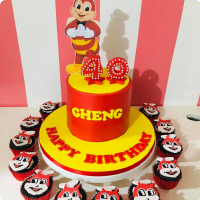 Cheng Jollibee Custom Cake