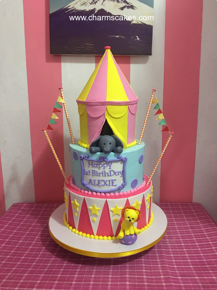 Carnival Cake - 1101 – Cakes and Memories Bakeshop