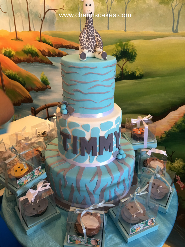 Timmy Jungle Safari Custom Cake