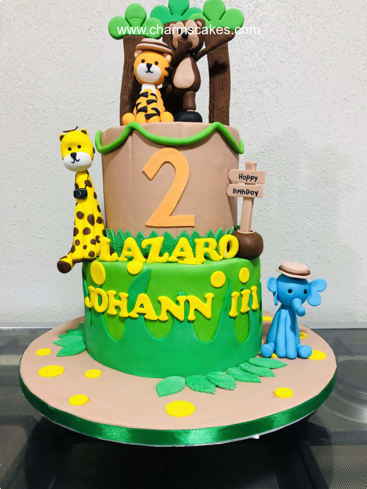 Johann Jungle Safari Custom Cake