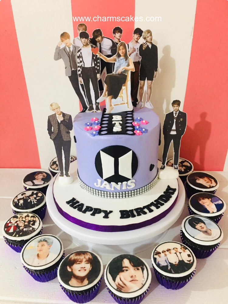 Jan's BTS Kpop Custom Cake