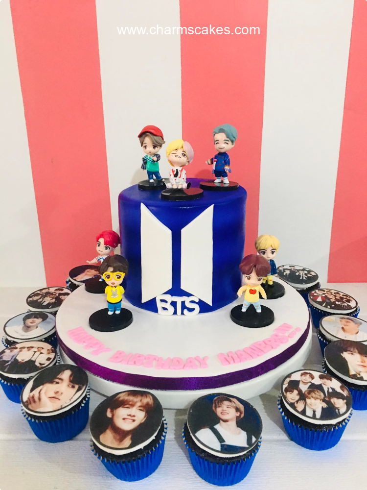 Mane's BTS Kpop Custom Cake