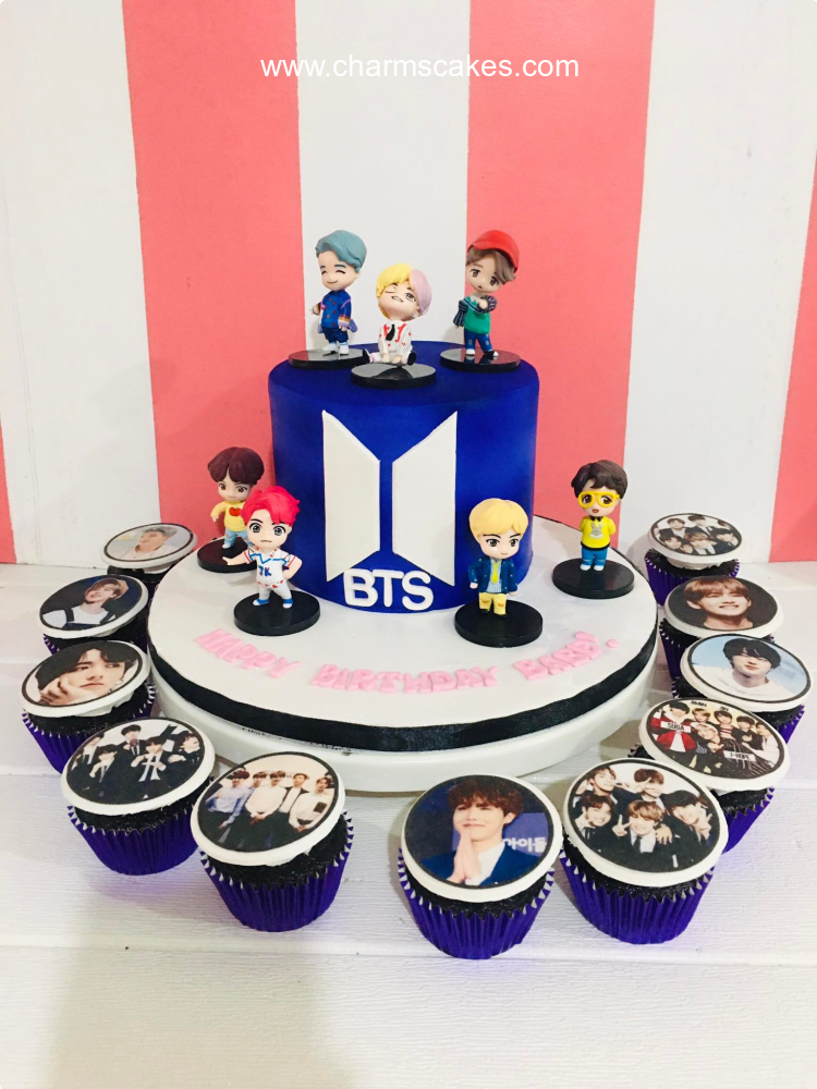 Shop Bts Cake Topper Design online | Lazada.com.ph