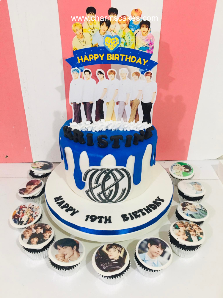 Kristine's NCT Kpop Custom Cake