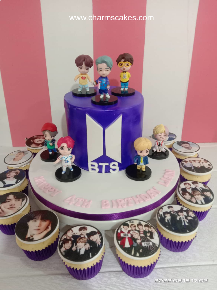 Lian's BTS Kpop Custom Cake