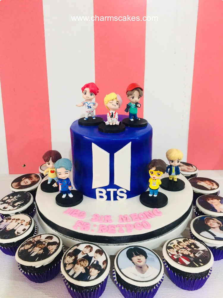 Meong's BTS Kpop Custom Cake