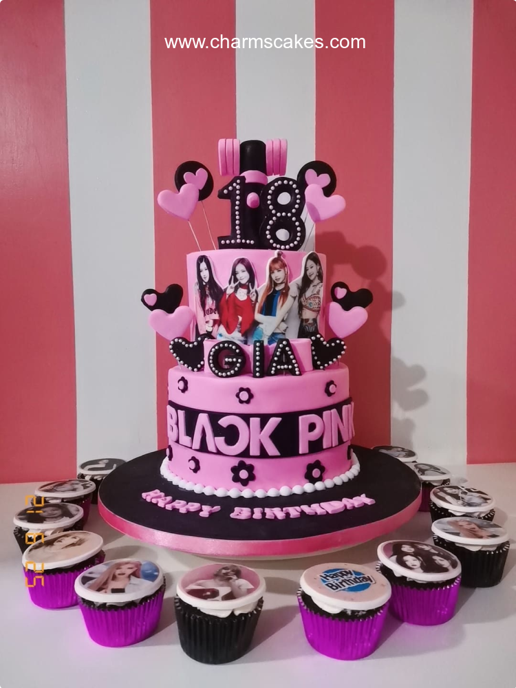 Send Blackpink Chocolate Cake Online - GAL23-110646 | Giftalove