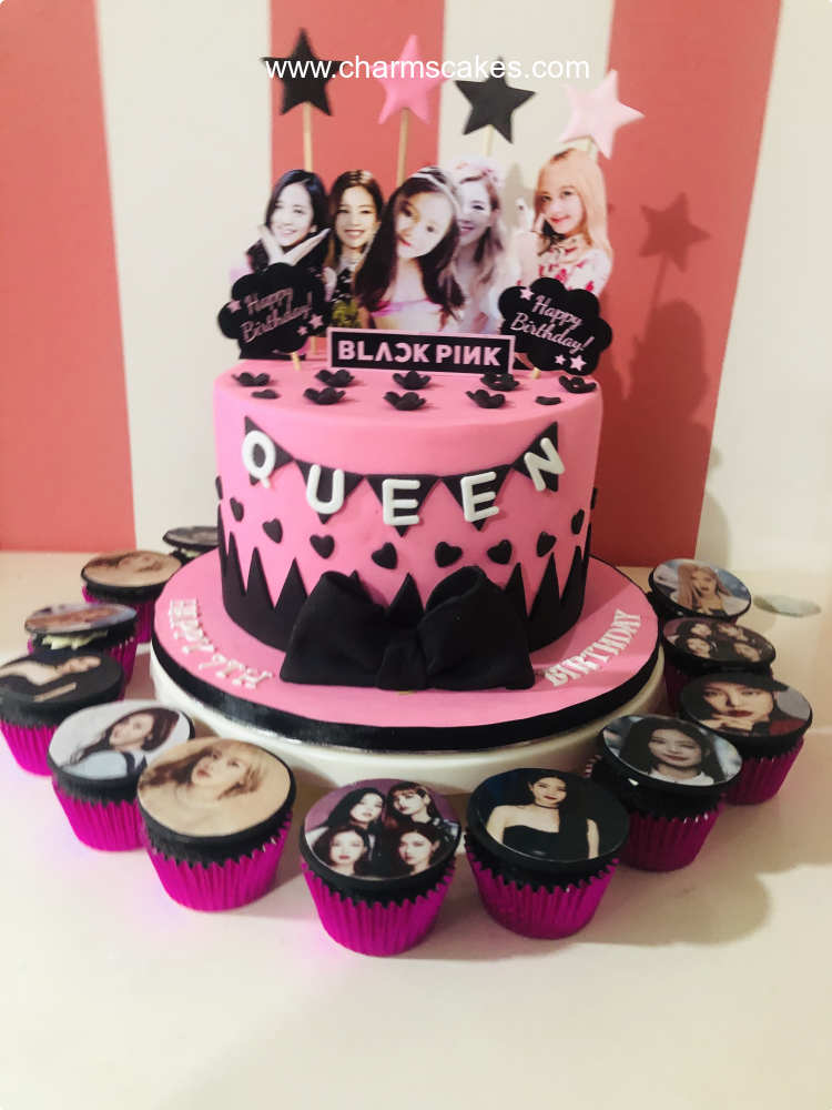 Queen Kpop Custom Cake