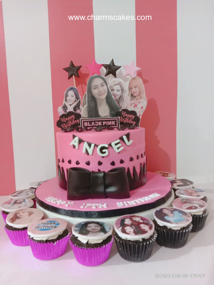 Angel's Blackpink Kpop Custom Cake