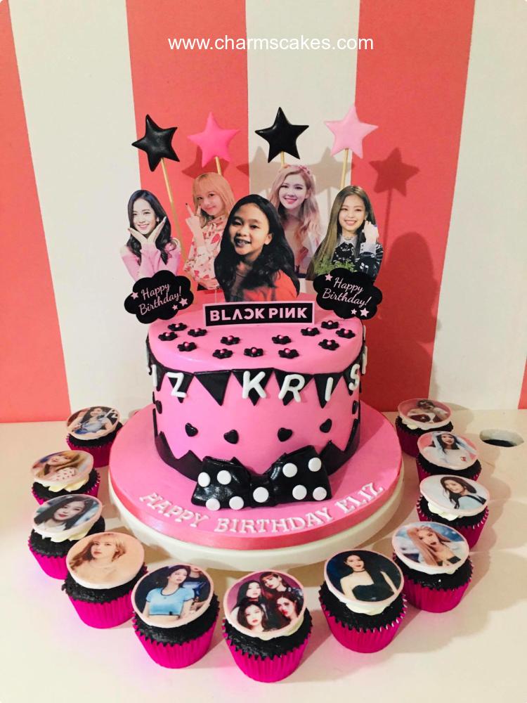 BPink Eliz Kpop Custom Cake