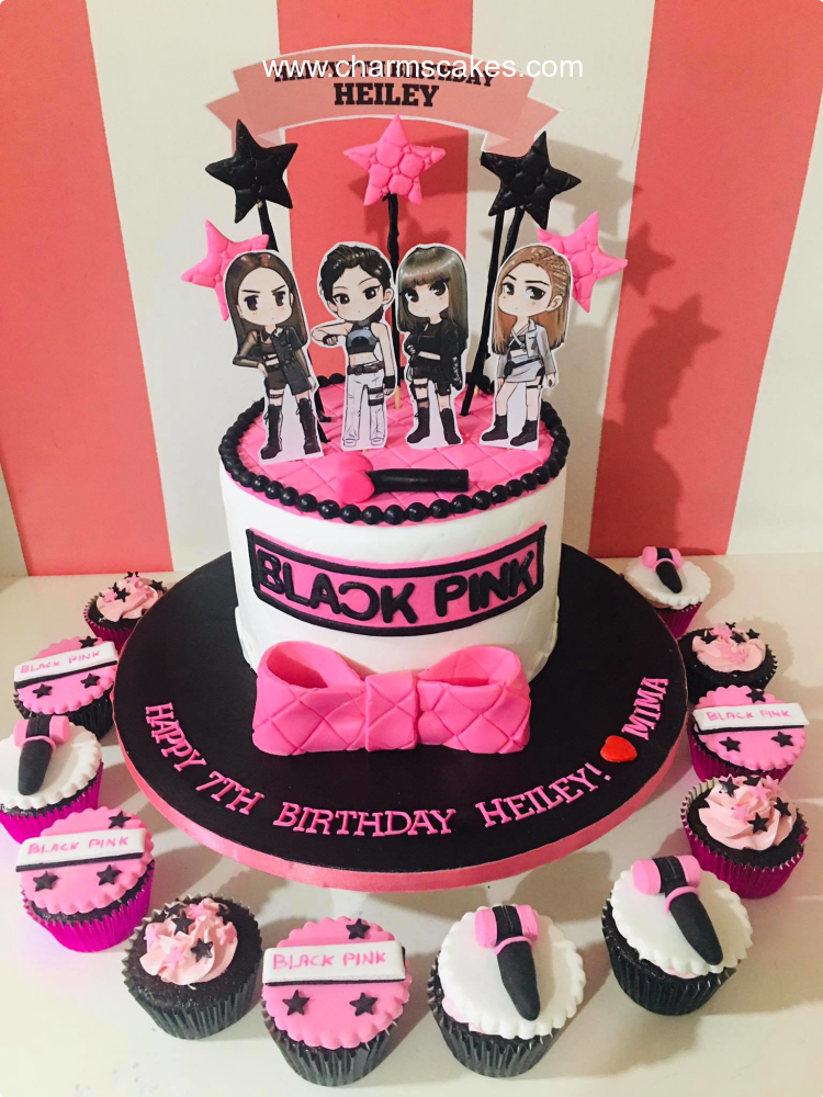 Mina's Chibi Blackpink Kpop Custom Cake