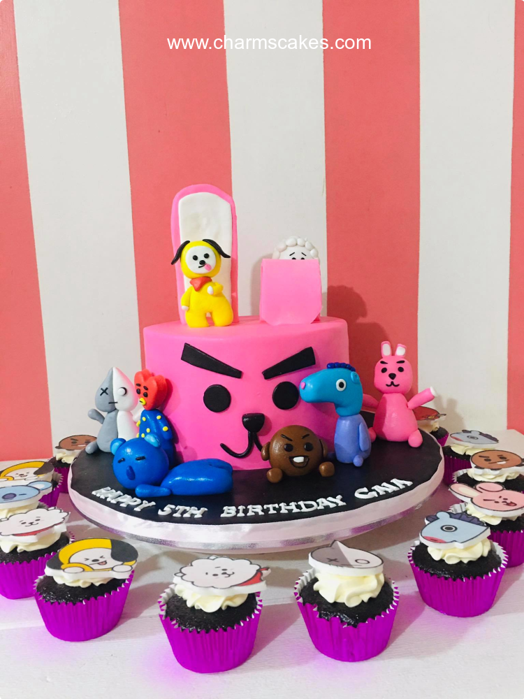 BT 21 Kpop Custom Cake