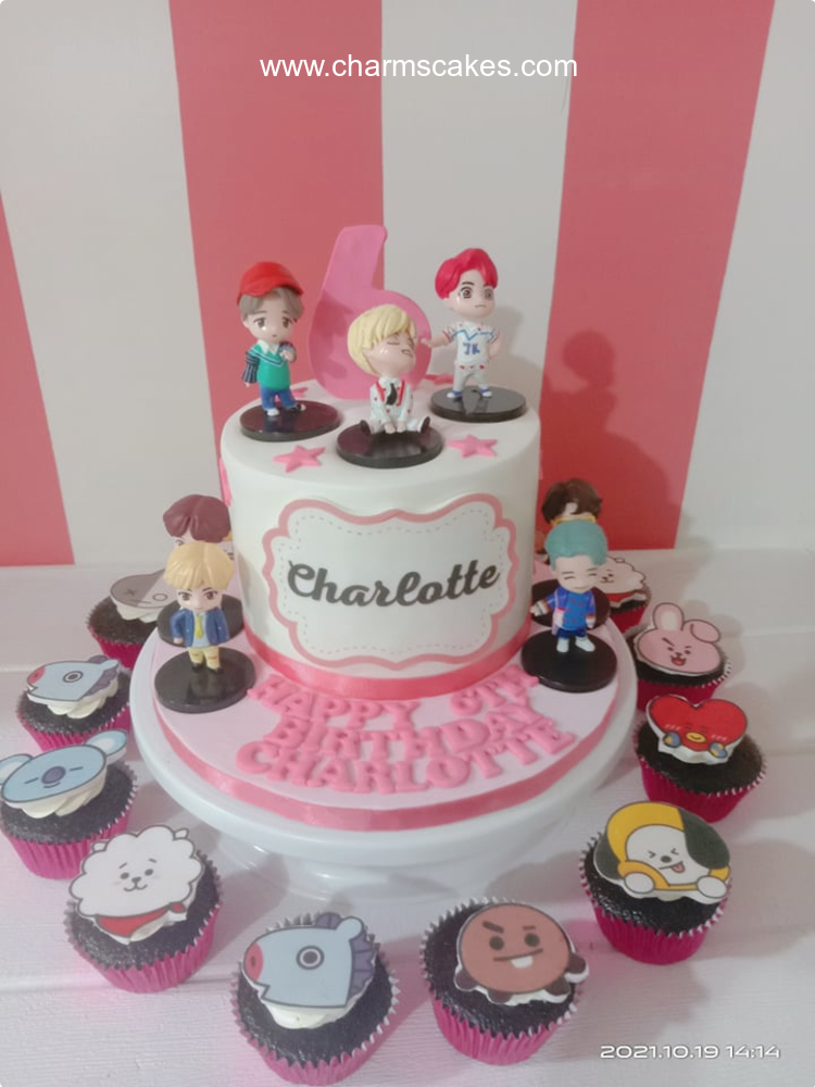 Charlotte Kpop Custom Cake