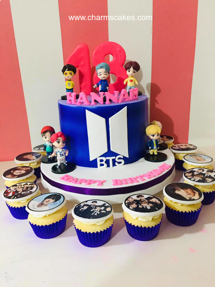 Hannah Kpop Custom Cake