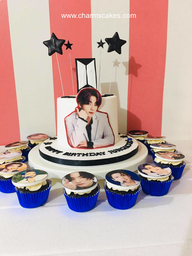 Jungkook Kpop Custom Cake