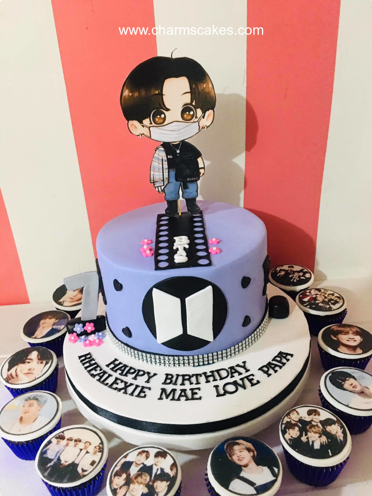 Jungkook Kpop Custom Cake