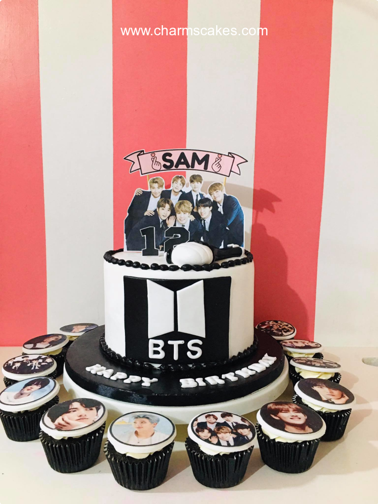 BTS Sam Kpop Cake, A Customize Kpop cake