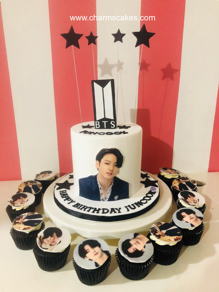 Juncook Kpop Custom Cake