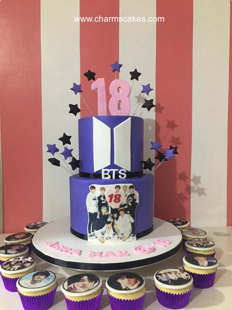 BTS Mae Kpop Custom Cake