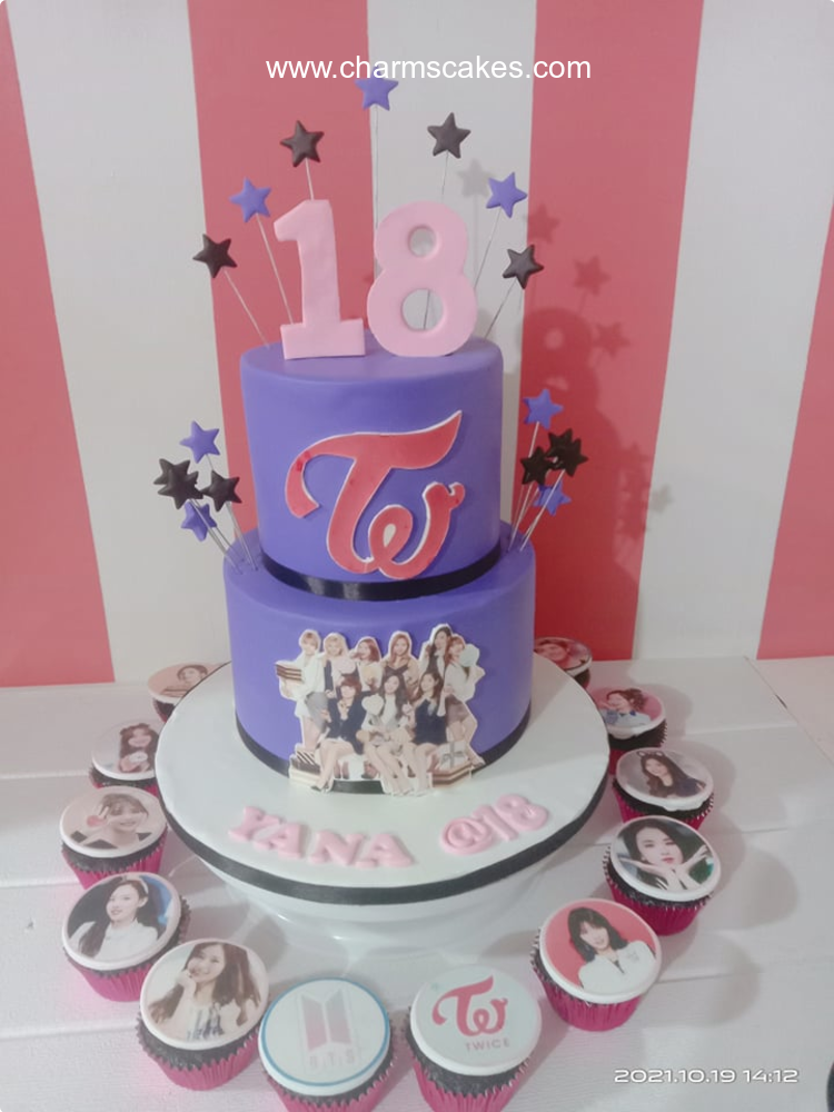 Twice Kpop Custom Cake