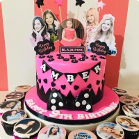 Amber Kpop Custom Cake