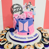 Arry's Kpop Custom Cake