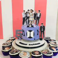 Caithlyn Kpop Custom Cake