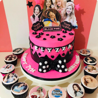 Elyzza Kpop Custom Cake