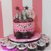 Angel's Blackpink Kpop Custom Cake