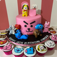 BT Chesca Kpop Custom Cake