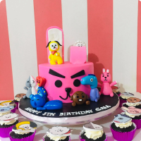 BT 21 Kpop Custom Cake