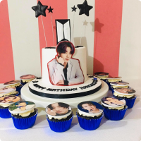 Jungkook Kpop Custom Cake